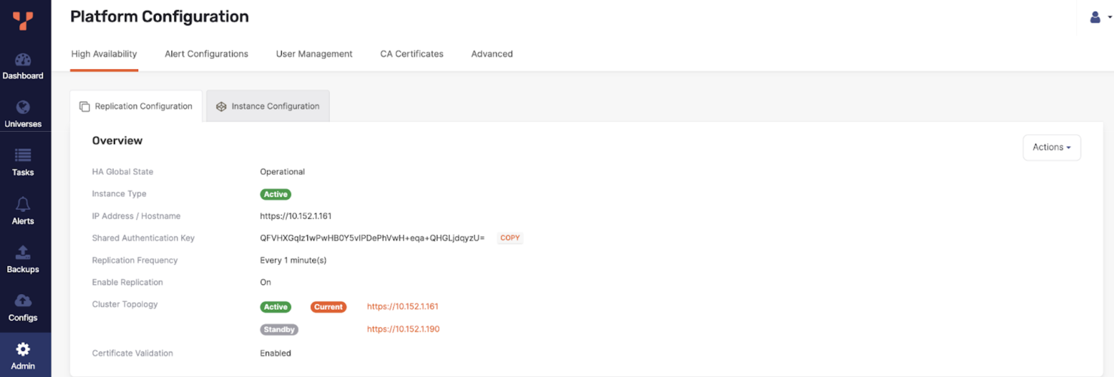 Monitoring HA Monitoring HA